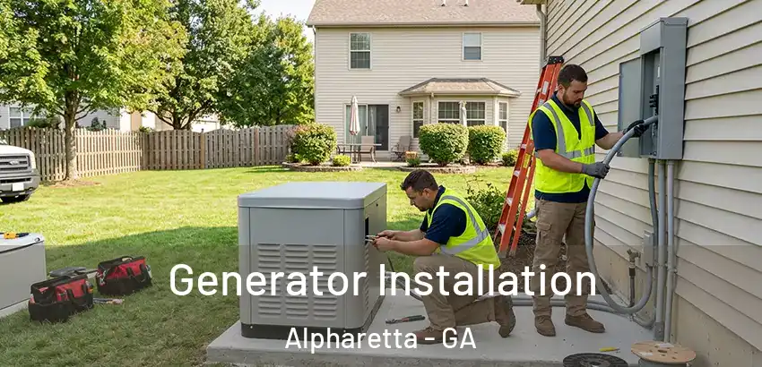  Generator Installation Alpharetta - GA
